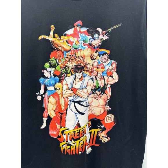 Street Fighter II Characters Tshirt Medium Unisex Retro Video Games Fighter - Picture 3 of 5